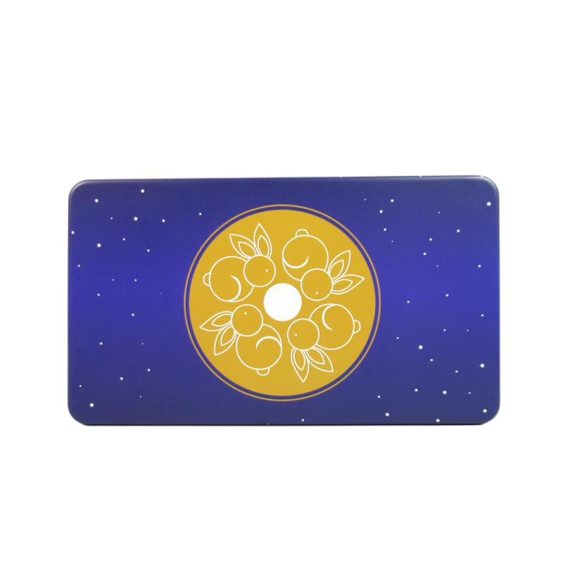 Hinged Rectangle Tin box